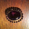 Purple Glass Pin