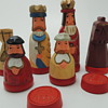 Carved Chess & Checkers Set 