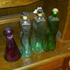Four Vintage Chemist Bottles