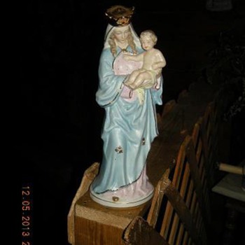 Virgin Statue Help - Art Pottery
