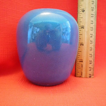 California Faience Pottery Vase Flea Market Find - Pottery