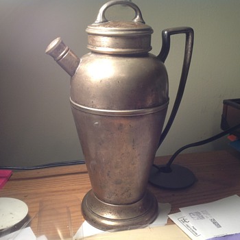 Silver plated water urn - Sterling Silver