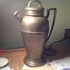 Silver plated water urn