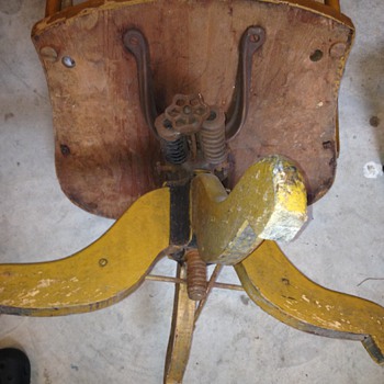 Vintage Wood carved Chair - Furniture