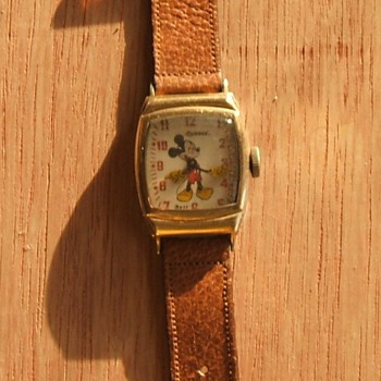 1946-47 "Oddity" Mickey Mouse Watch