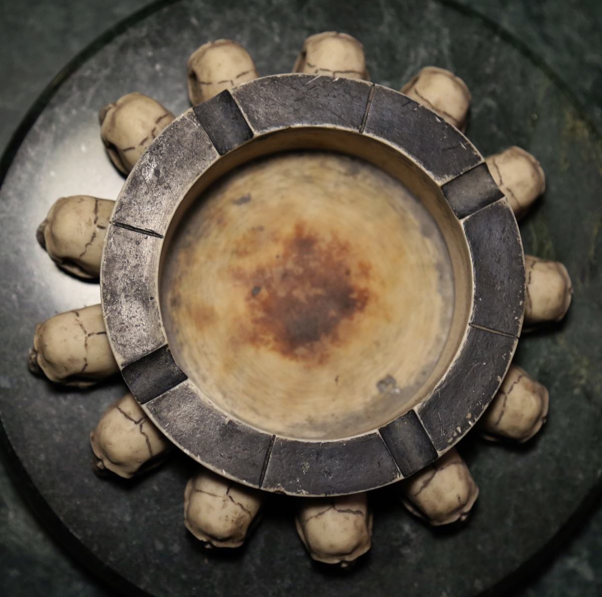 Very Cool Ashtray with Skulls Collectors Weekly