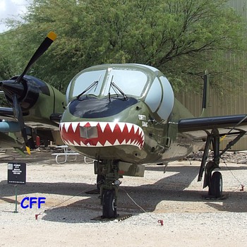 Vintage Aircraft At The Pima Air & Space Museum - Advertising