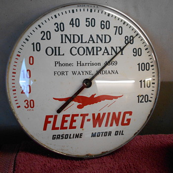 Fleet-Wing Thermometer - Petroliana