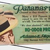 Panamas Cleaning Service Advertisement Sign Pre-1920's