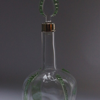 Silver Collared Decanter