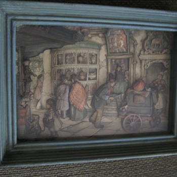 Anton Pieck 3d shadow boxes
