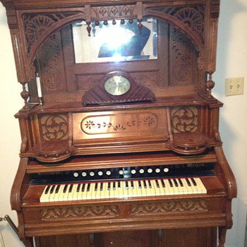 1896 hamilton pump organ