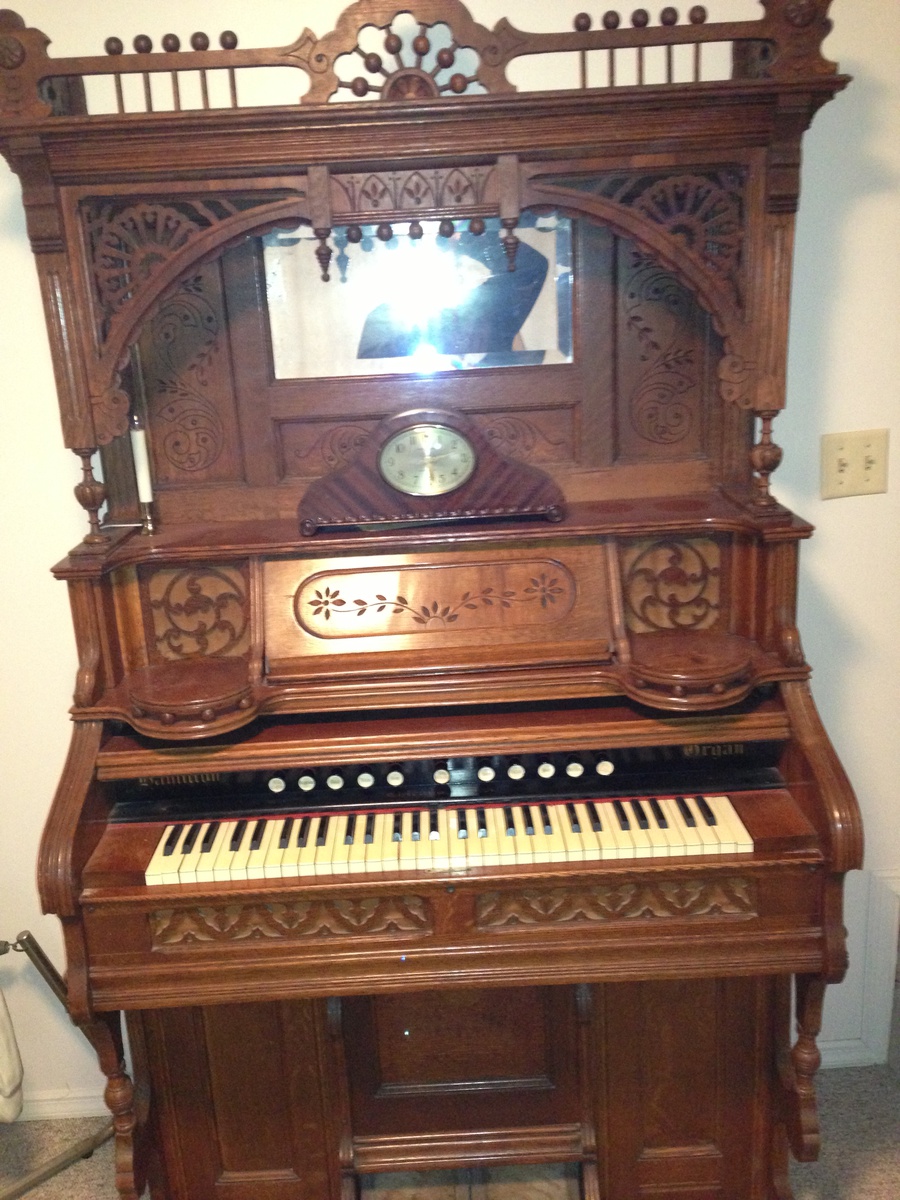 1896 hamilton pump organ Collectors Weekly