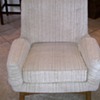 Mid Century Upholstered lounge chair - low back with removeable cover