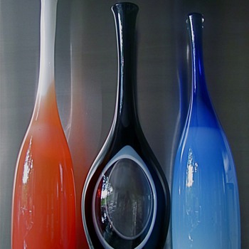 Meydam Leerdam Serica - Art Glass