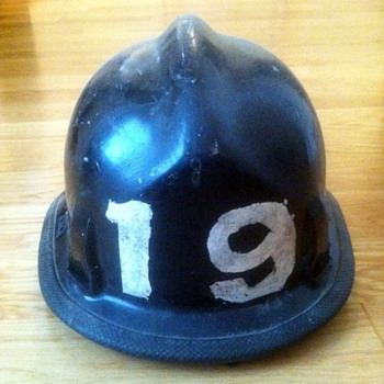 Grandfather's Firefighting Helmet - Firefighting