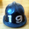 Grandfather's Firefighting Helmet 