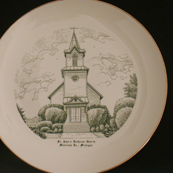 Church Plate, Montcalm Co., Michigan