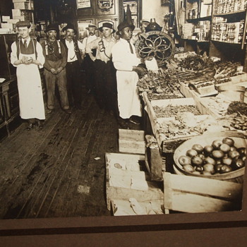 Photograph of Grocery Store in Washington D.C.   c. 1900 - Photographs