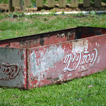 Coke ice chest