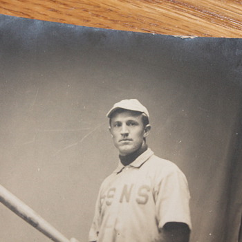 rare postcard of a baseball player from 1906