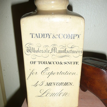 My Taddy & Compy Snuff Jar