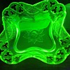 Vaseline Glass Dish