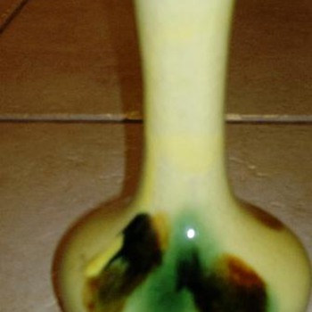 Asian Long Neck Vase? - Art Pottery