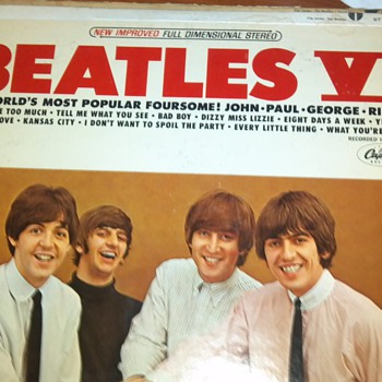 Beatles VI Vinyl Album - Records