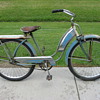 Western-Flyer skip-tooth with springer front end.