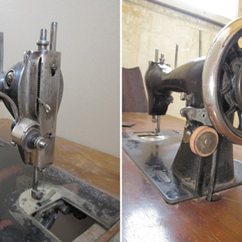 old sewing machine