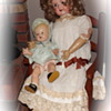 Armand Marseille and unknown composition baby doll...