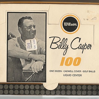 The Billy Casper 100 by Wilson Circa 1964