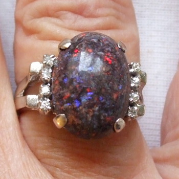 Would This be Considered a "BLACK" Opal or Something Else? - Fine Jewelry