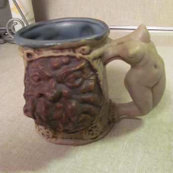 Rumph art pottery  "headless maiden"  