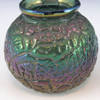 Miniature Thomas Webb Bronze Vase - Art Glass