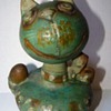 Italian Art Pottery CAT Still Bank 1944?  Do you know the artist?