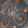 Vintage General Electric Heavy Brass Plaque