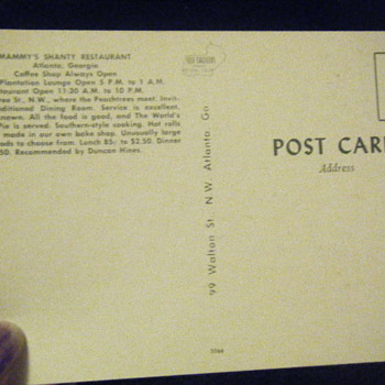 the other side of post card