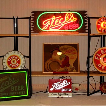 Fleck's Brewing Co.-Faribault,MN. - Breweriana