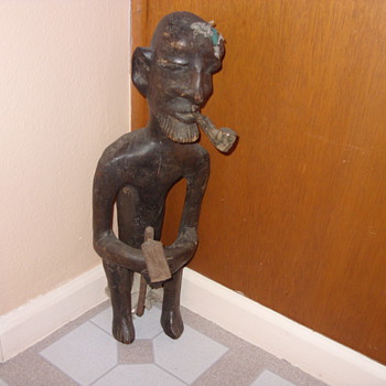 the security guard - Folk Art