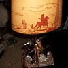1955 Davy Crockett Lamp. 