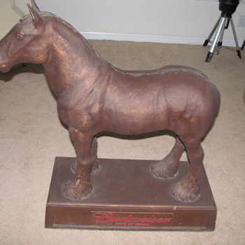 Budweiser Advertising Clydesdale Horse
