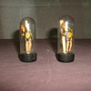 Vintage 1930's-40's Glass Salt and Pepper Shakers