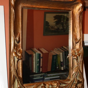 can anyone tell me about this great art nouveau frame?