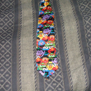 Vintage Sesame Street Men's Tie, Thought Sean and Hunter might like this