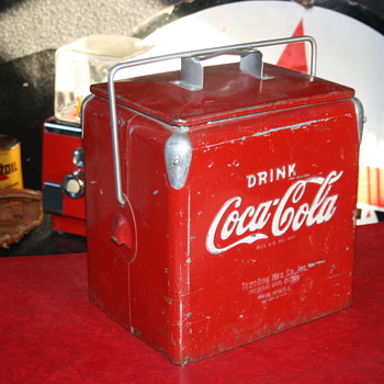coca cola ice chest cooler