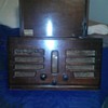 motorola mahagny wood radio/ record player 