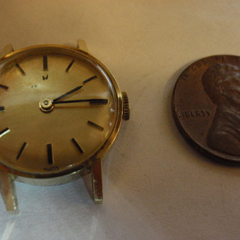 late 60's Hamilton's womens watch 20 micron