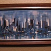 Vintage Ozz Franca Abstract Cityscape Print
